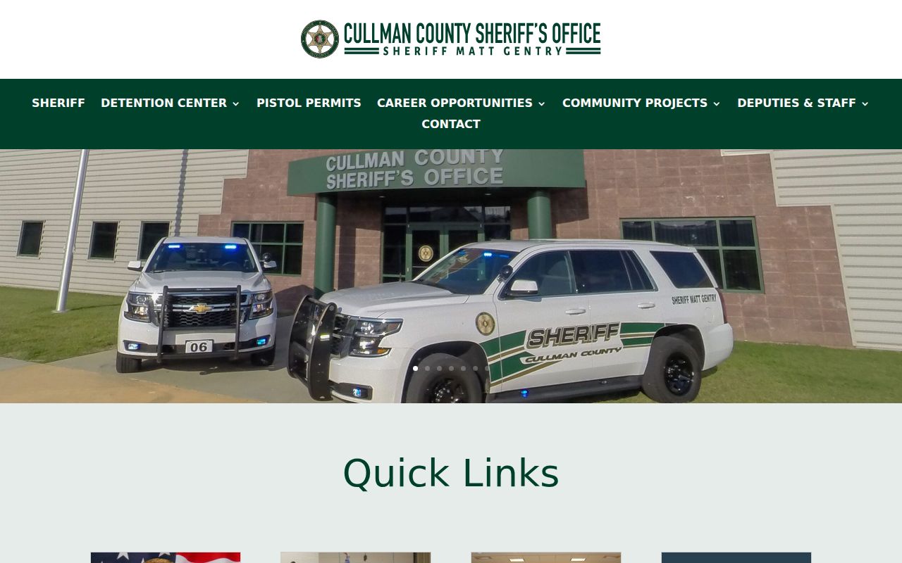 Cullman County Sheriff Office website
